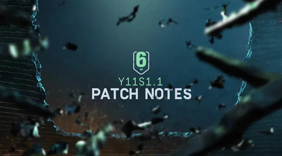 Rainbow Six Siege Y11S1.1-oppdateringsnotater
