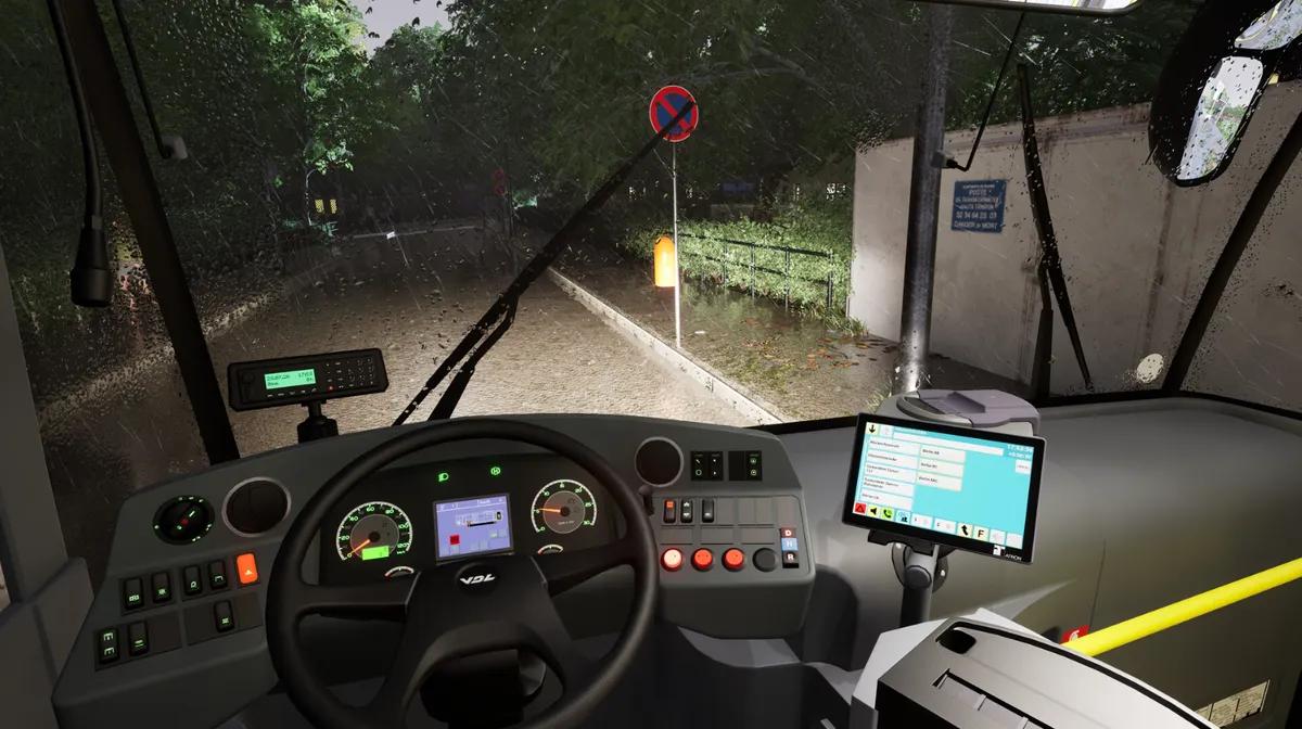 Gjennomgang av bussen