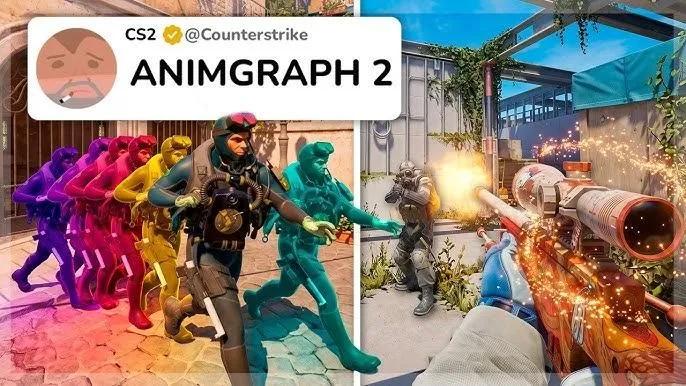 Stor oppdatering endelig utgitt for Counter-Strike 2 - AnimGraph 2, rettelser og metaendringer