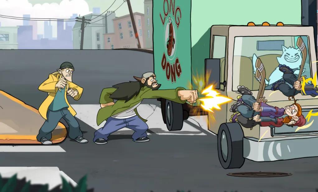 Jay og Silent Bob slår seg vei over utsikten Askewniverse 20. april