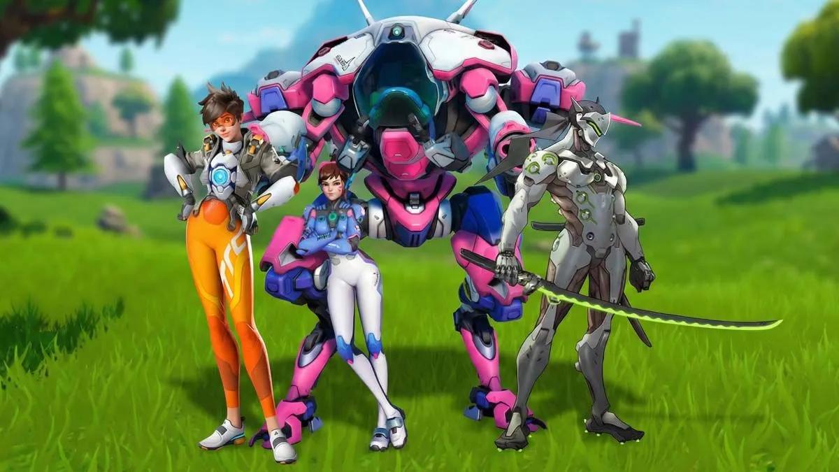 Fortnite x Overwatch-crossover antydet – Klassiske kart kan dukke opp på øya