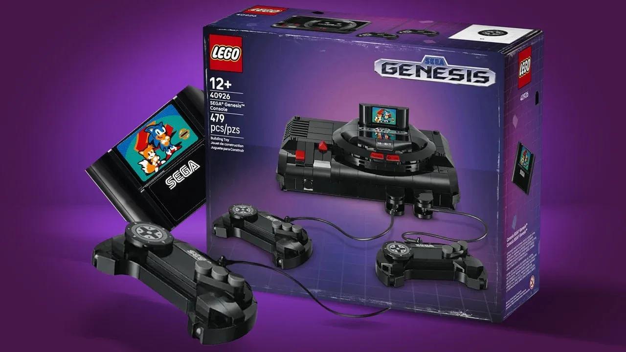 LEGO avslører kompakt Sega Mega Drive-sett med retroappell