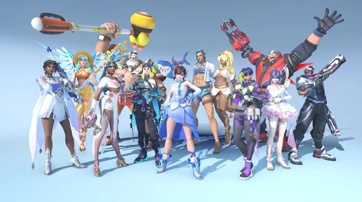 Overwatch Survey avslører nye hudkonsepter - fra Battle Sharks til Hell Bikers