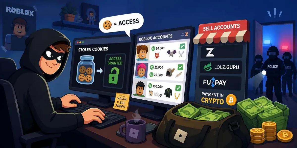 Ukrainske hackere stjal over 600 000 Roblox-kontoer og tjente nesten $ 250 000 gjennom kryptosalg