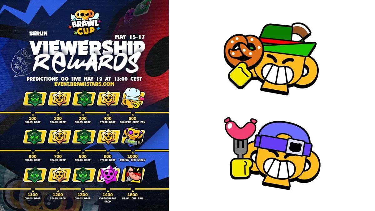 Brawl Stars-spillere kan nå få en gratis Berlin-pin før Brawl Cup 2026