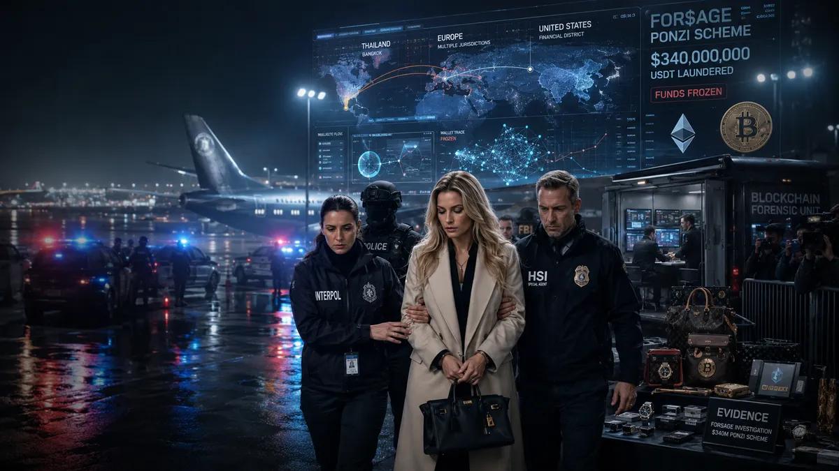 Olena Oblamska utlevert fra Thailand i Forsage-krypto-Ponzi-saken til en verdi av 340 millioner dollar