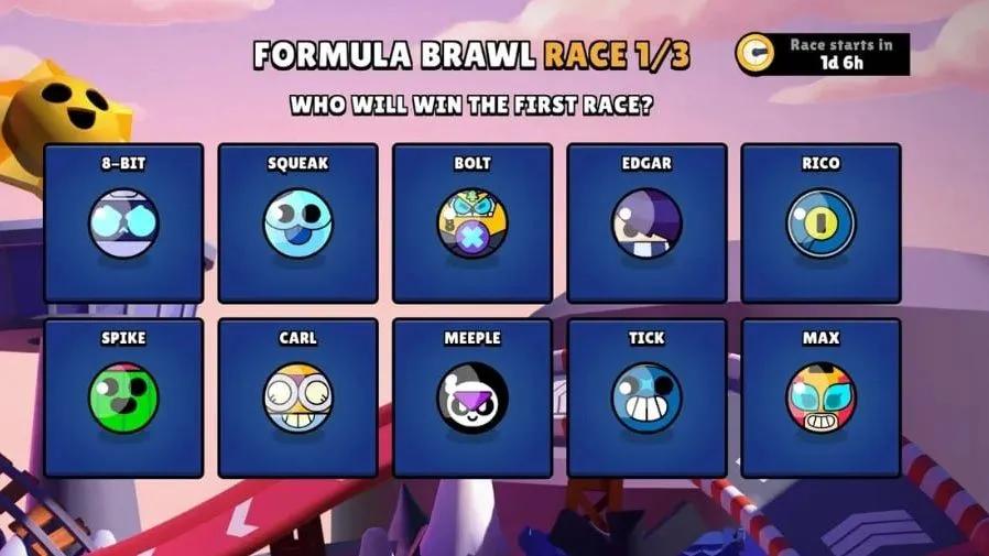 Brawl Stars lanserer Formula Brawl-arrangement i forkant av Bolts ankomst