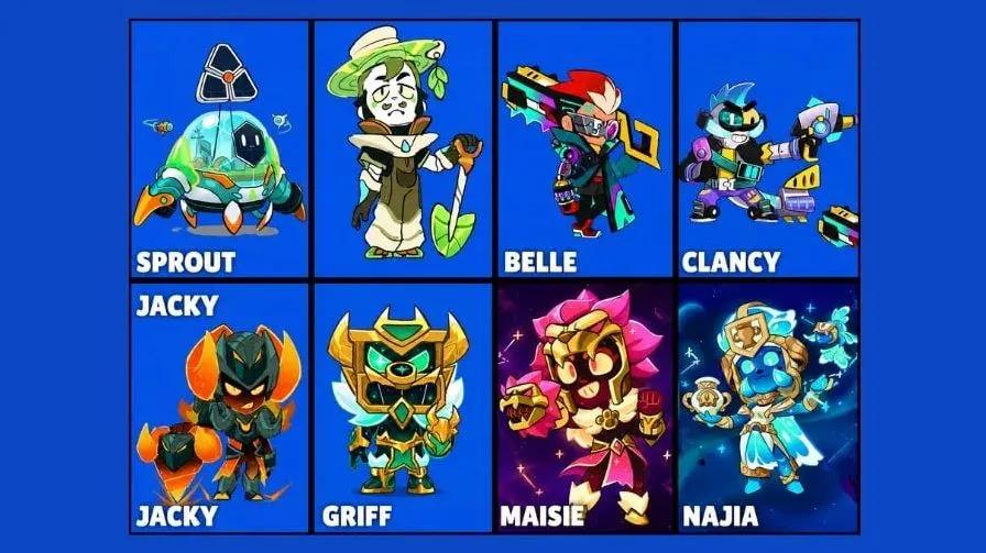 Brawl Stars Survey erter potensielle nye sesongmessige hudtemaer