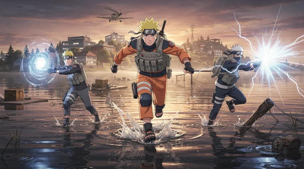 PUBG Mobile 4.5 forvandler Erangel til Narutos verden