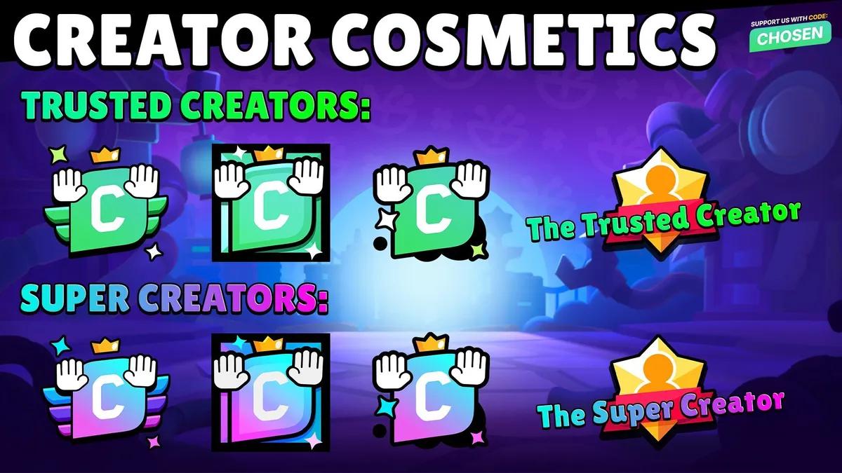 Brawl Stars-oppdatering 68 legger til skapermerker og nye kosmetikkelementer