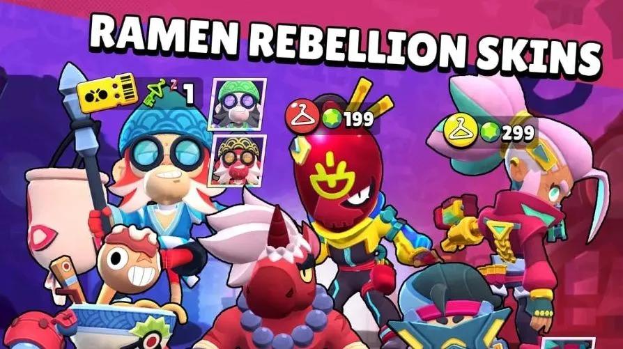 Brawl Stars-oppdatering 68 avslører over 50 nye skins
