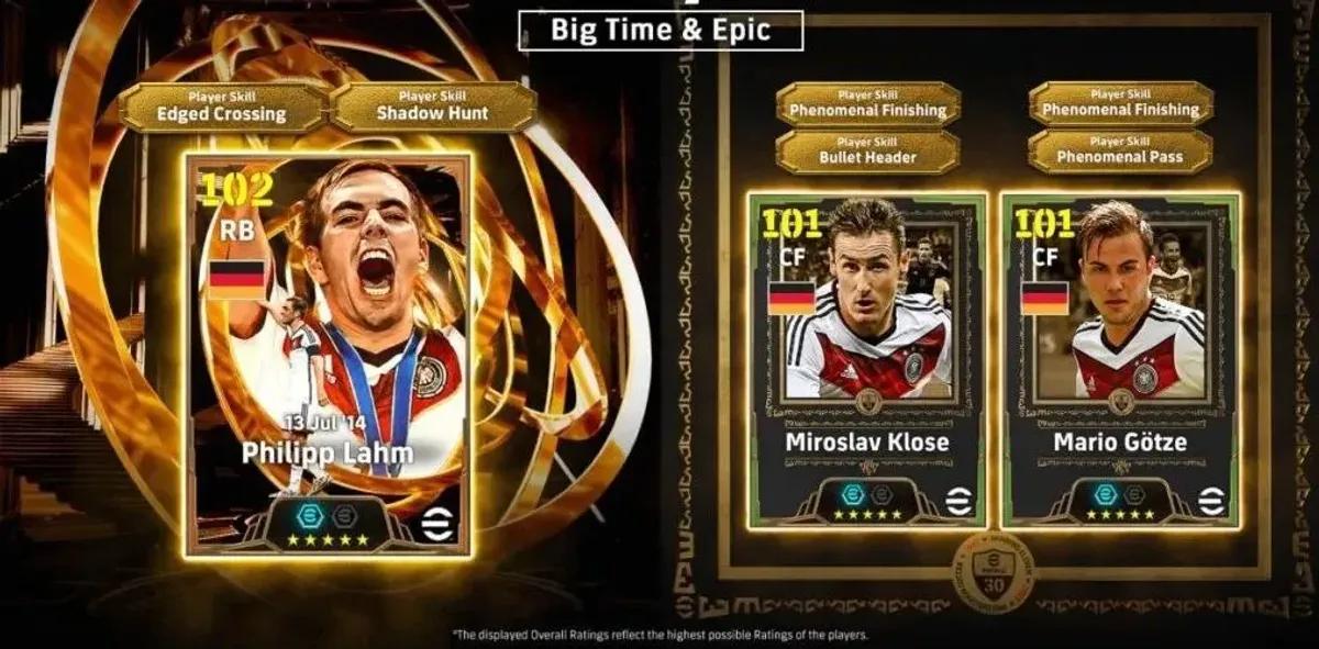 eFootball 2026 utvides med «Germany 2014 Epic Pack» med Klose og Götze