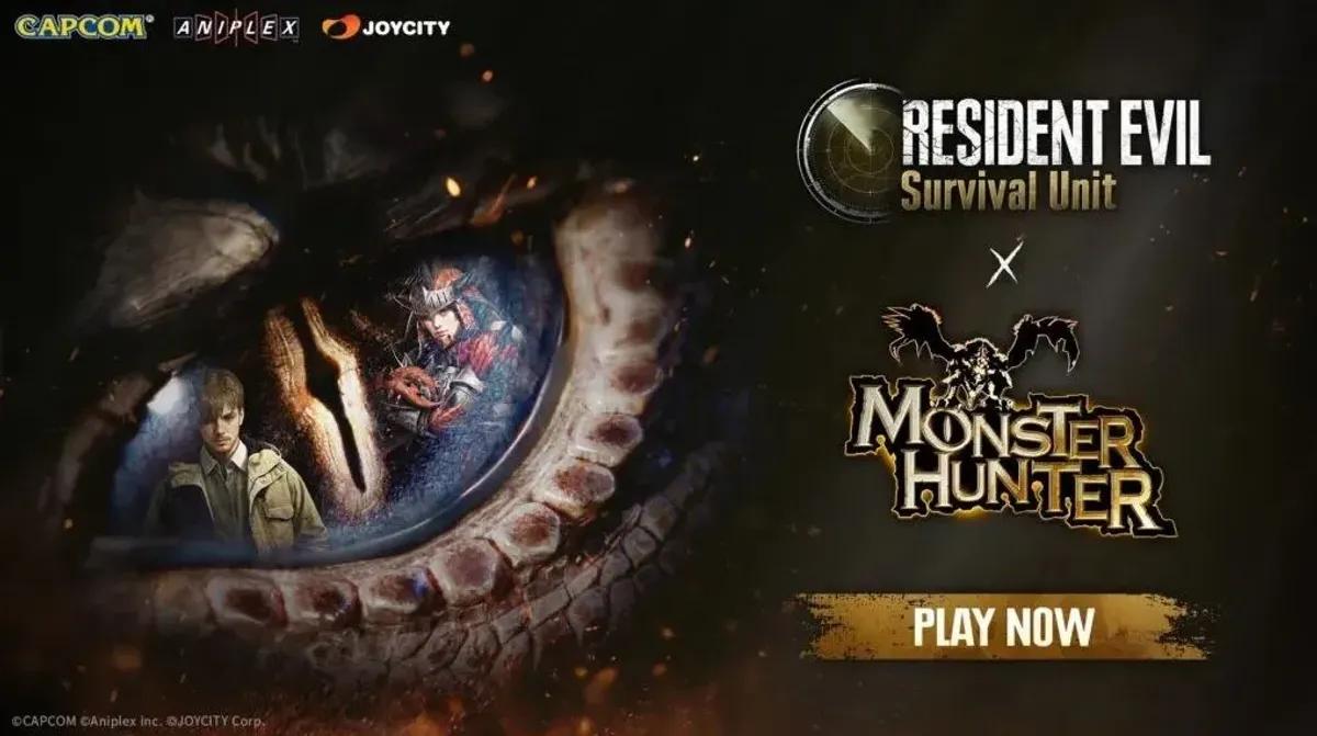 Monster Hunter invaderer Resident Evil Survival Unit i et nytt samarbeid