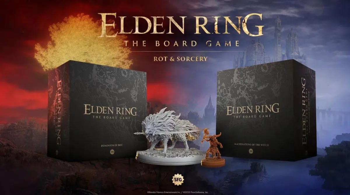 Utvidelsen «Rot & Sorcery» til Elden Ring-brettspillet får utgivelsesdato i juli 2027 – akkurat samtidig som Steamforged kutter i staben og avslutter crowdfunding-kampanjen