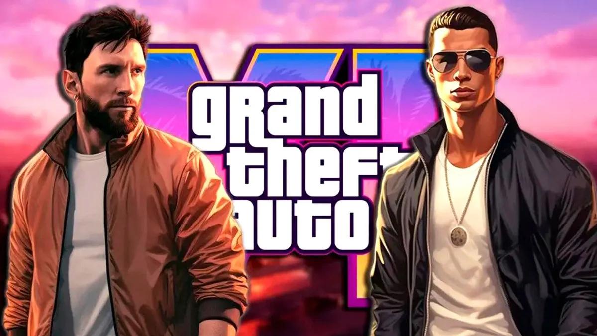 Cristiano Ronaldo, iShowSpeed, Lionel Messi og flere stjerner fra FIFA-VM 2026 dukket opp i fan-kunst til GTA 6