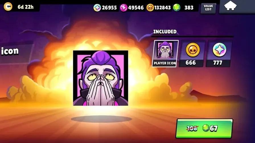 Brawl Stars legger til PEAK Mortis-profilikonet i en tidsbegrenset butikkpakke