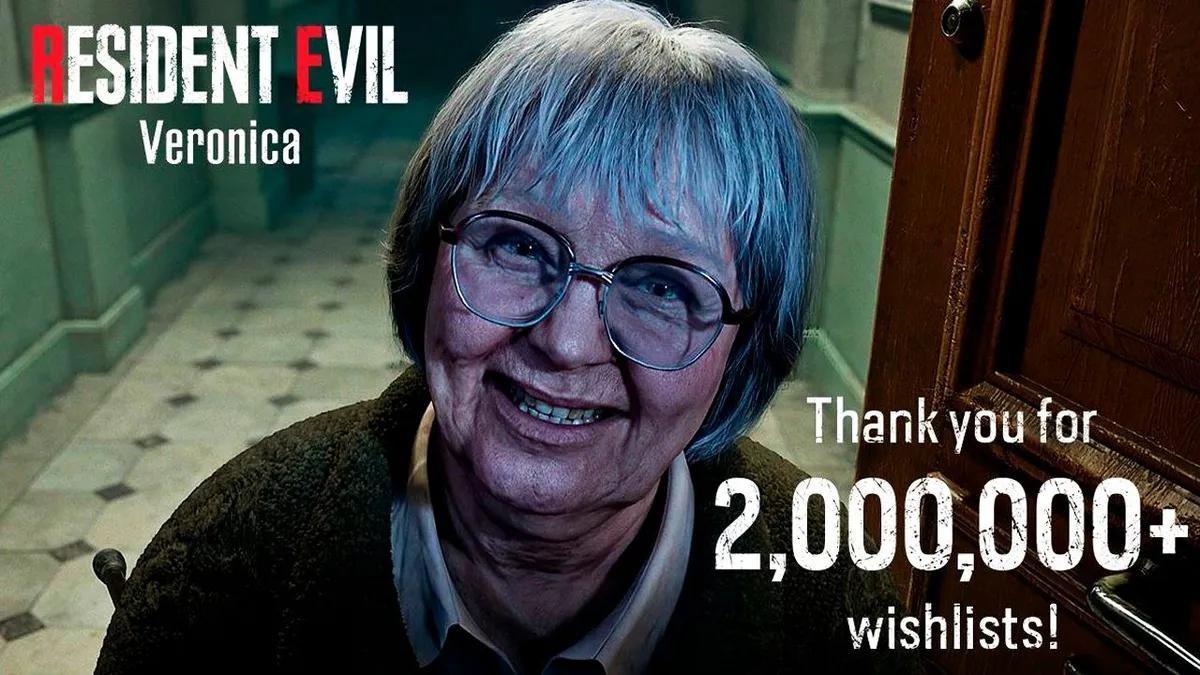 Capcom opplyser at «Resident Evil: Veronica» har blitt lagt til på ønskelister 2 millioner ganger