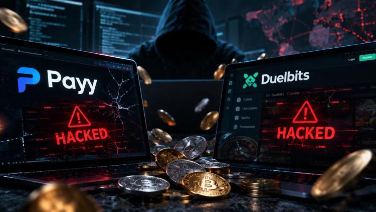 Payy og Duelbits hacket samme dag for 1,8 millioner dollar og 4,3 millioner dollar