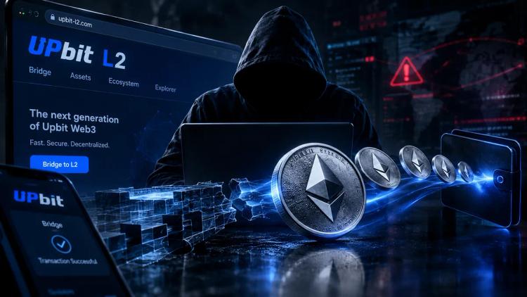 Svindlere bygde en falsk Upbit L2 og stjal 2 millioner dollar i ETH