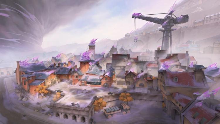 Rykte: Riot Games skal omarbeide midtbanen på «Corrode»-kartet i Valorant