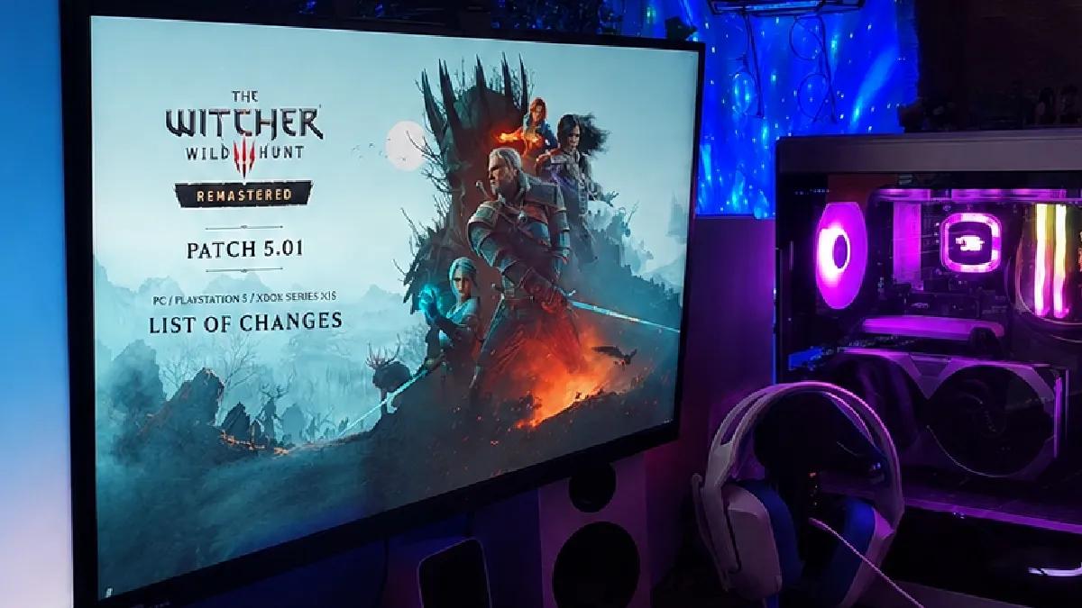 Oppdatering 5.01 til The Witcher 3 Remastered løser problemet med GPU-gjenkjenning