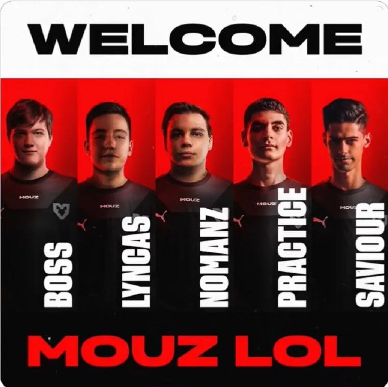 MOUZ -liste annonsert for Prime League Season 2022 Spring