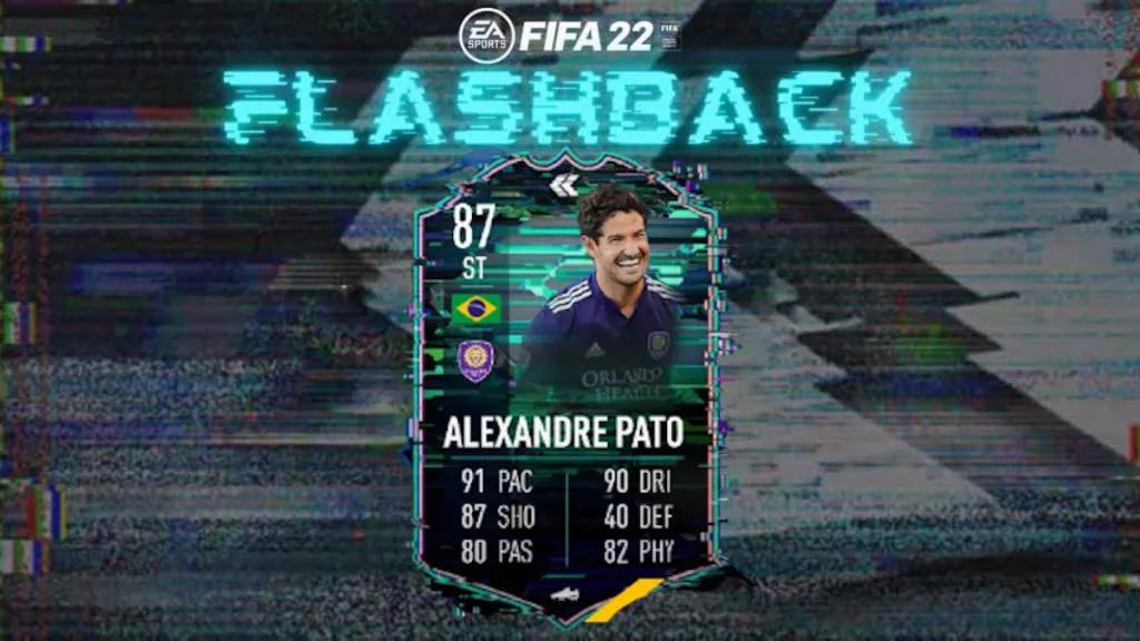 Alexandre Pato mottok et flashback-kort i FIFA 22