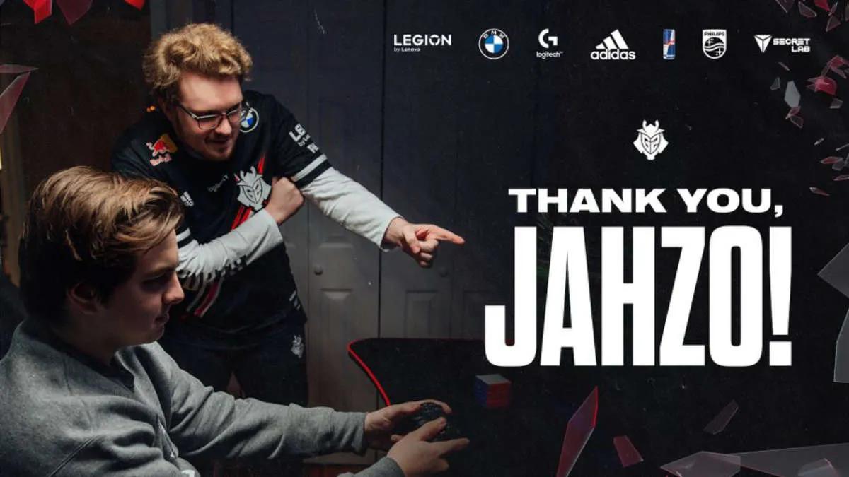 G2 Esports sier farvel til Jahzo