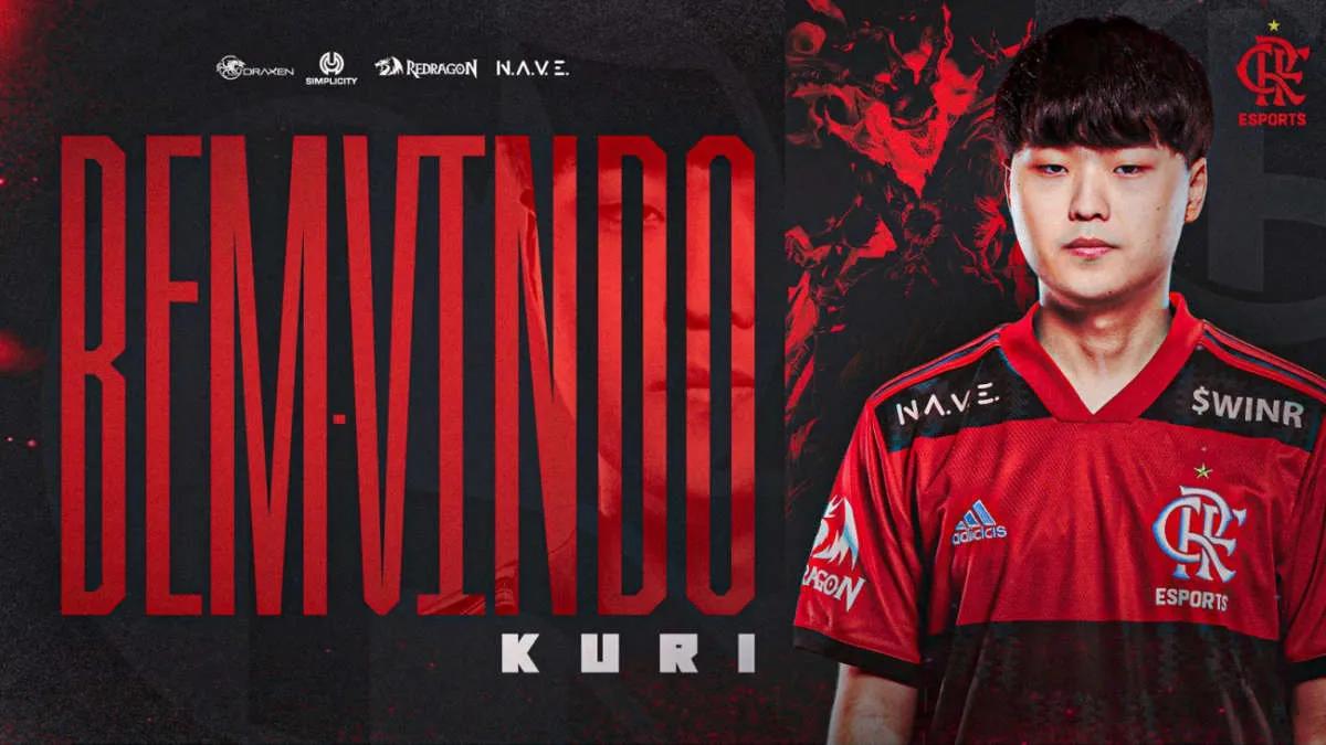 Kuri ble med i Flamengo Esports