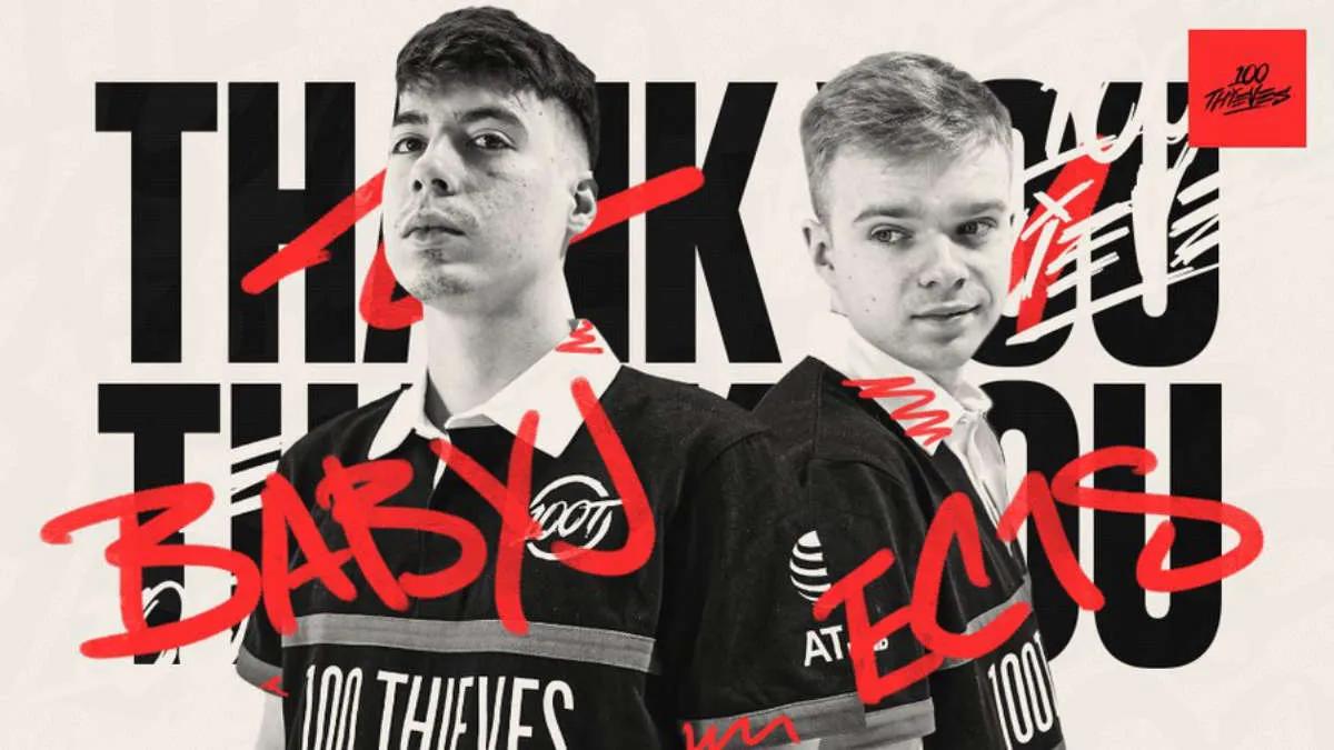 100 Thieves deler veier med ec1s og BabyJ