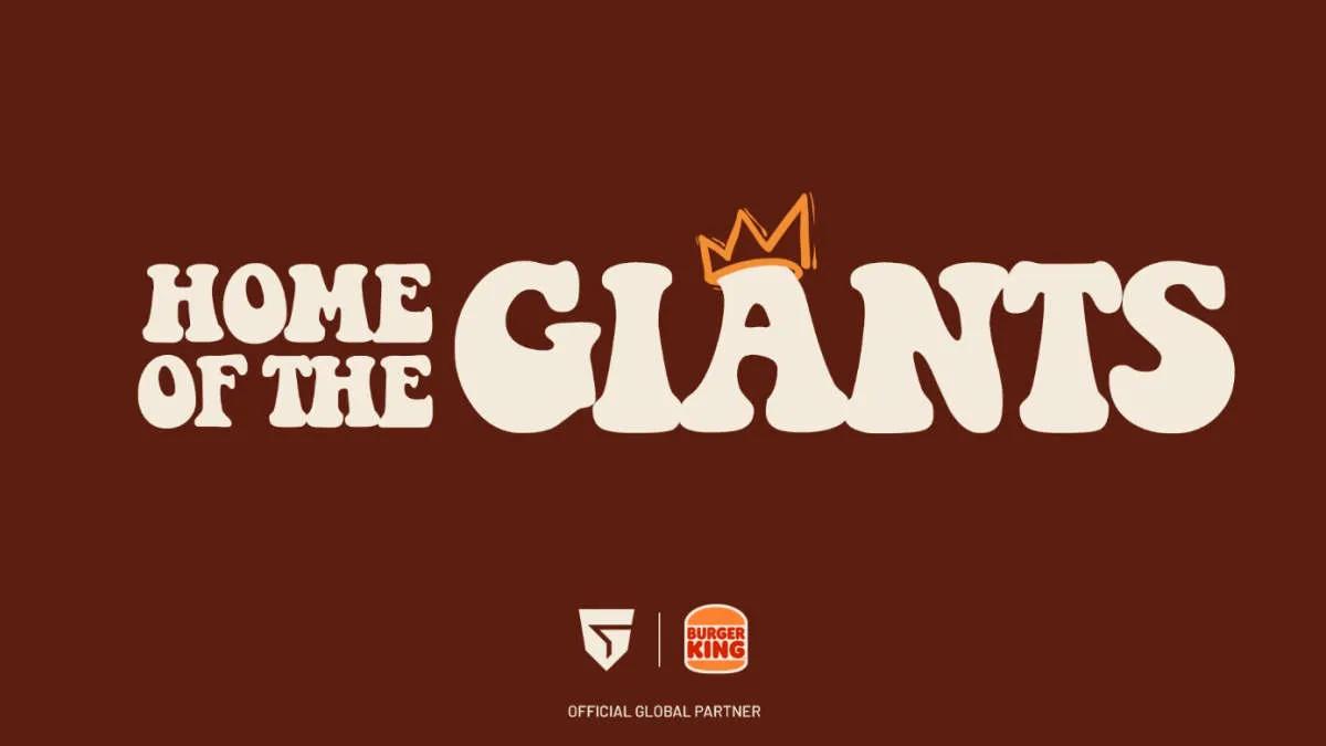 Giants Gaming samarbeider med Burger King Spain