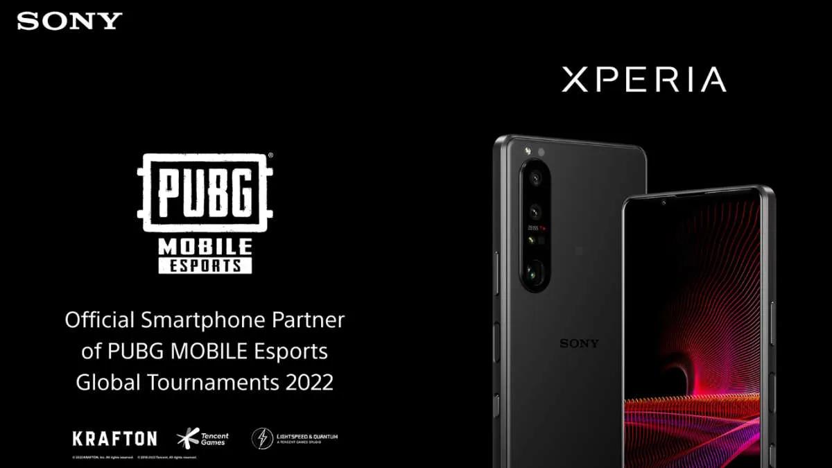 Sony Xperia ble en e-sportspartner PUBG Mobile