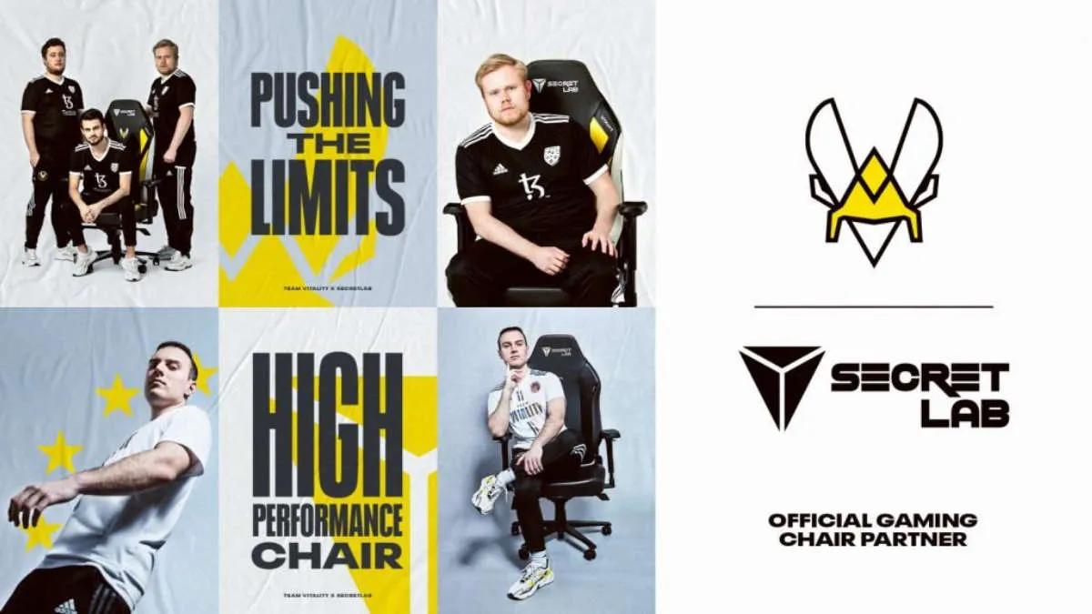 Team Vitality kunngjør et partnerskap med Secretlab