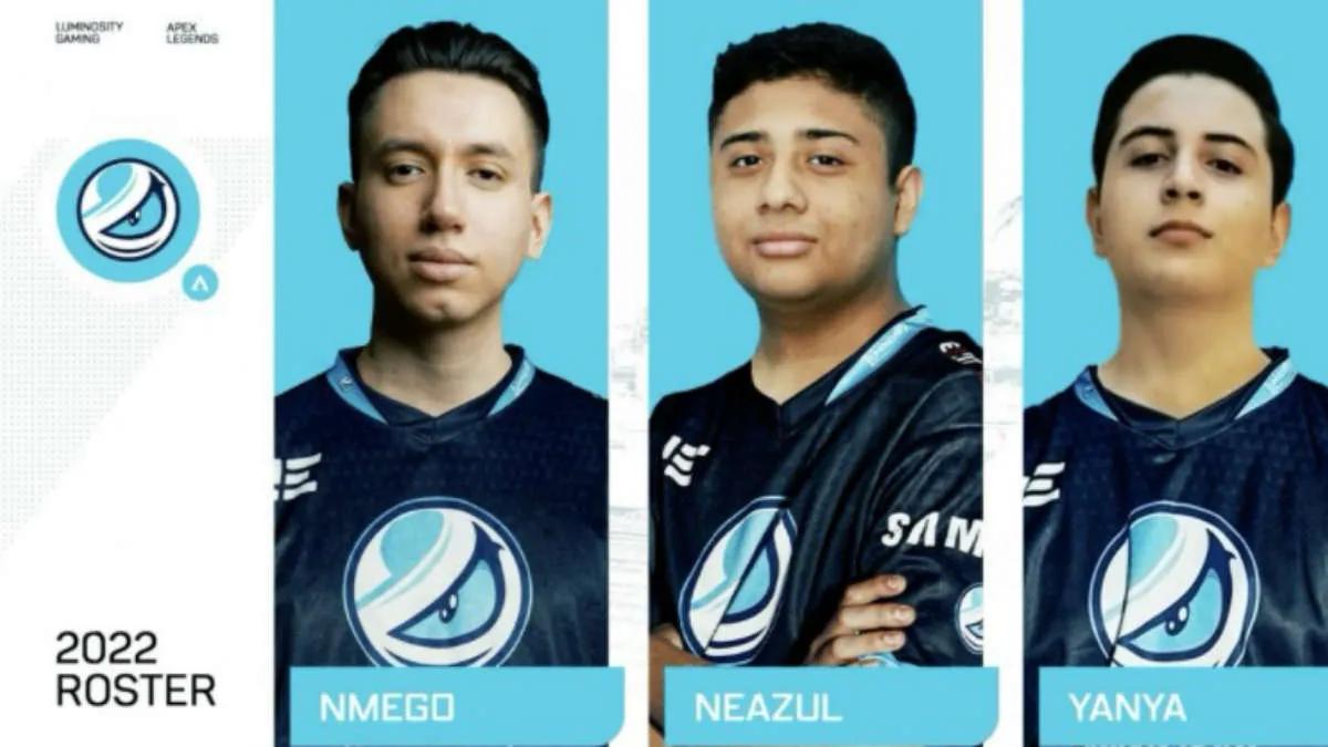 Luminosity Gaming signerte en ny liste for Apex Legends