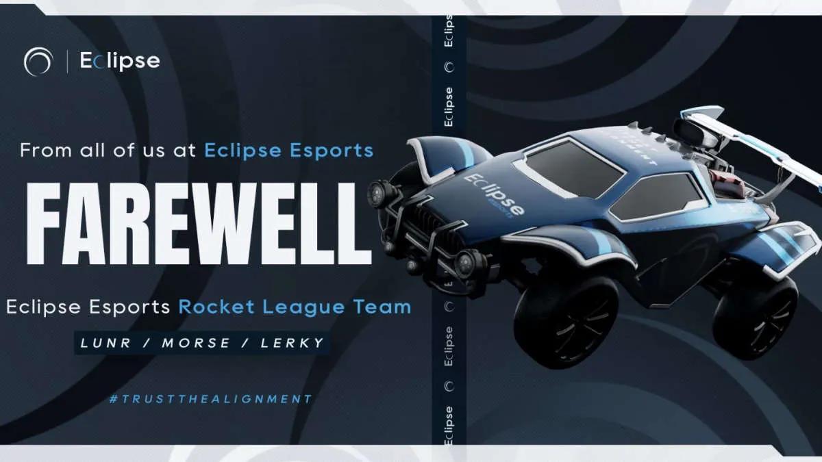 Eclipse Esports sluttet å jobbe med vaktlisten til Rocket League