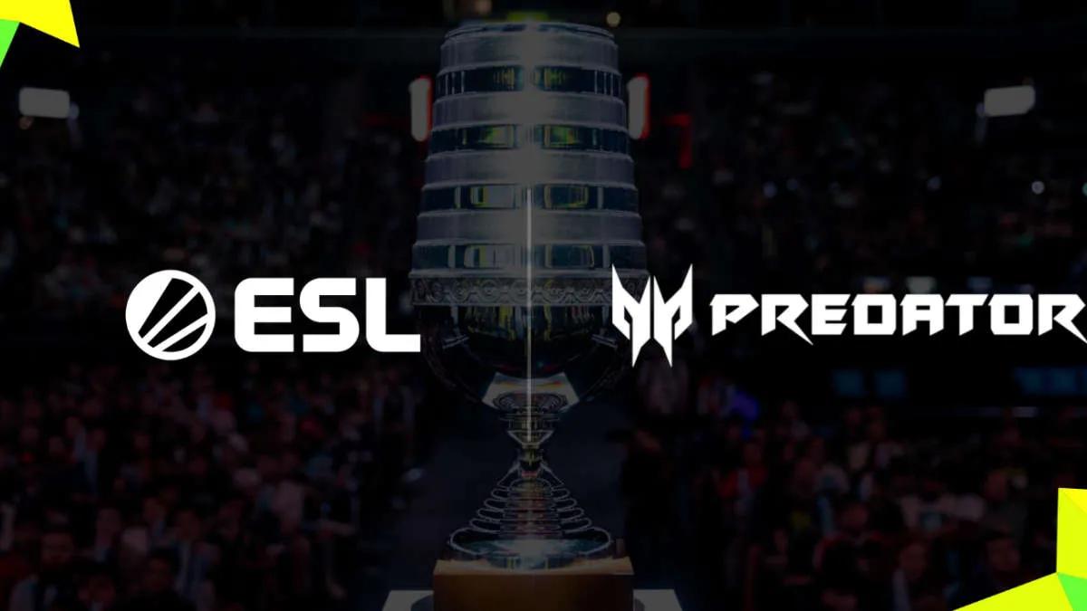 Predator blir partner i konkurransen fra ESL til Dota 2