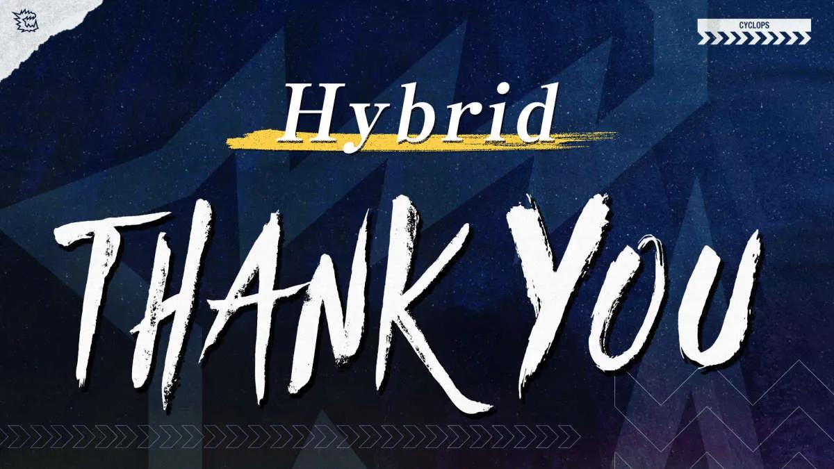 Hybrid blader CYCLOPS athlete gaming