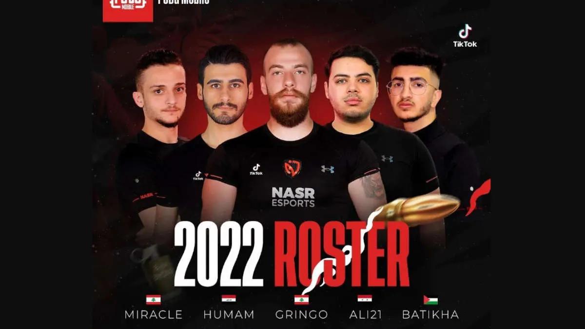 NASR Esports fullførte troppen i henhold til PUBG Mobile