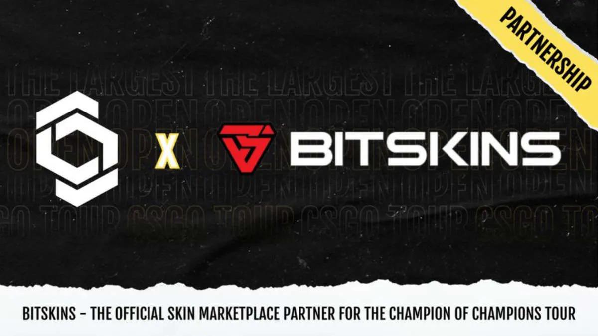 BitSkins blir partner i turneringsserien Champion of Champions Tour