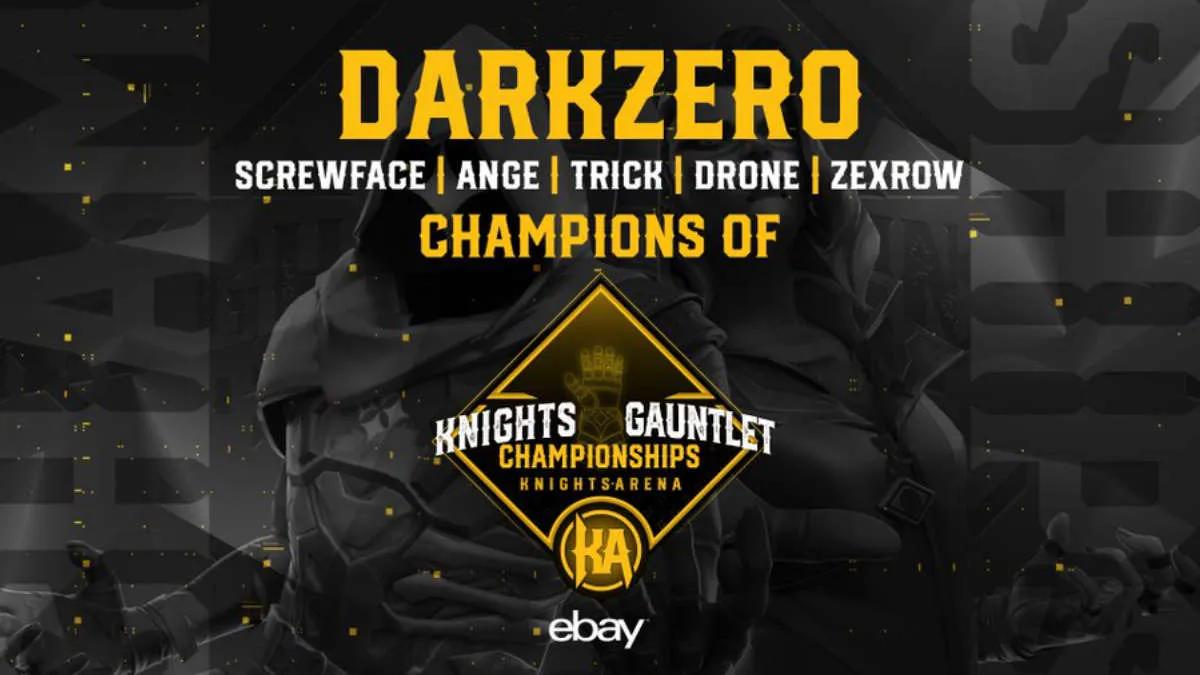 DarkZero Esports ble vinneren av Knights Gauntlet 2022: Championship