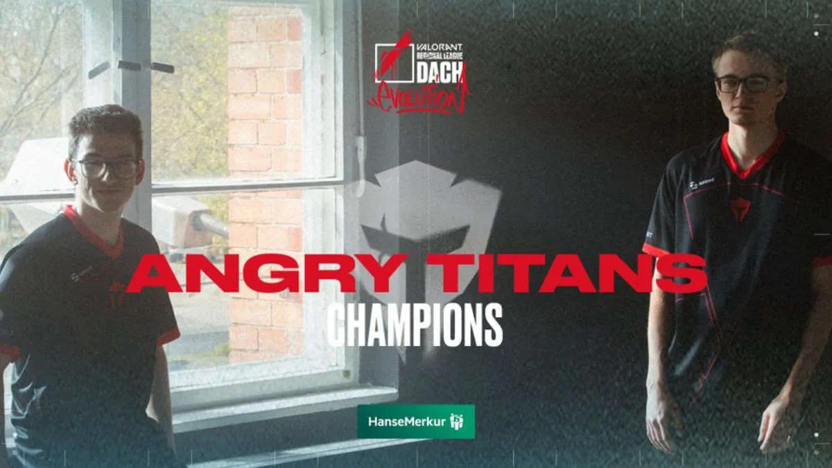 Angry Titans ble mester VALORANT Regional Leagues 2022 DACH: Evolution Stage 2