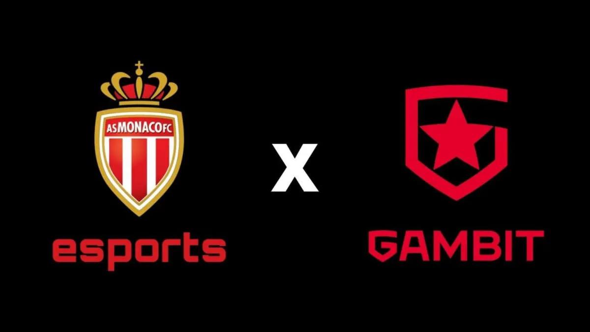 Oppstilling Gambit Esports vil fortsette å spille under vingen til AS Monaco