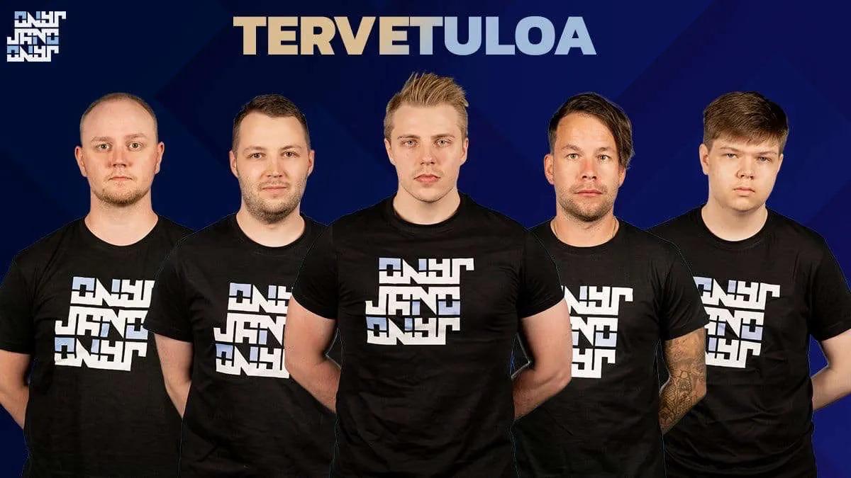 Organisasjonen JANO Esports signerer sammensetningen allu