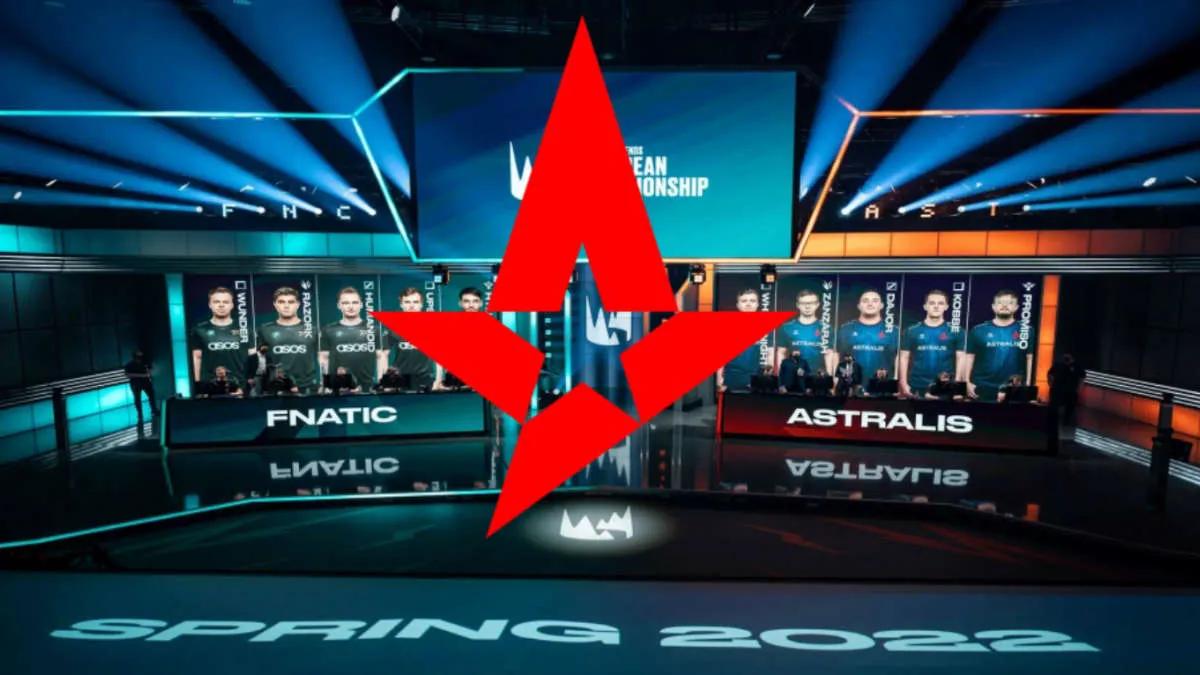 Astralis vurderer å selge sin spilleautomat på LEC