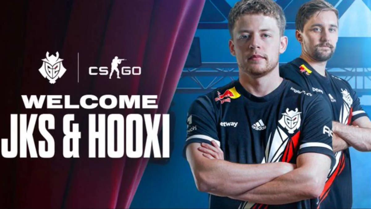 HooXi og jks blir offisielt med i G2 Esports