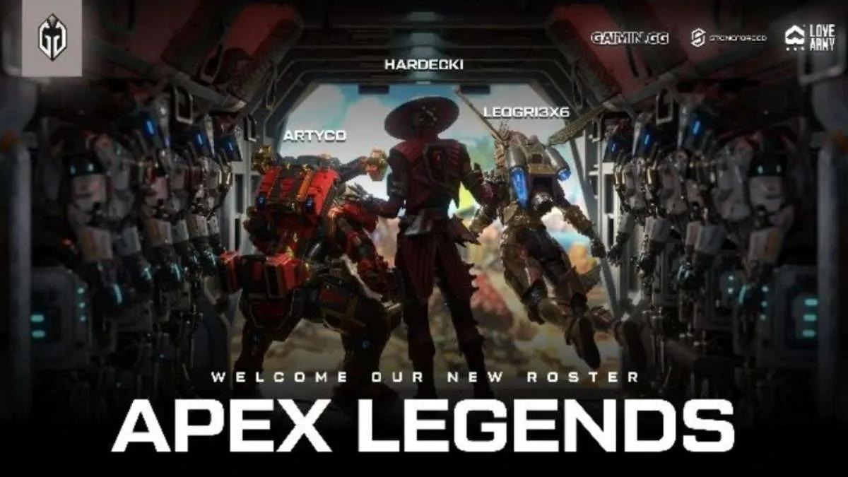 Gaimin Gladiators signerer komposisjonen FA Kitties av Apex Legends