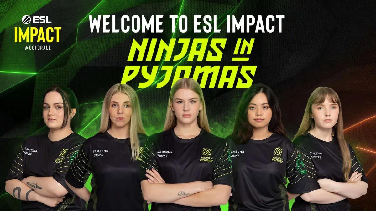 Ninjas in Pyjamas presenterte den kvinnelige CS:GO-listen