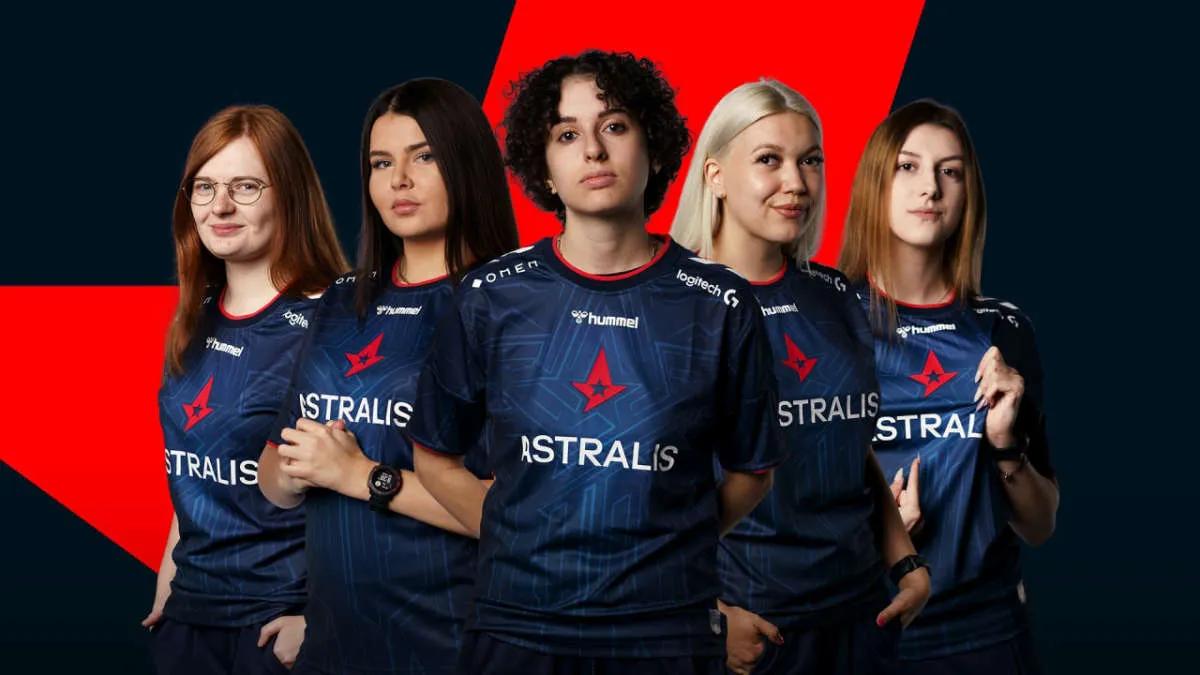 Astralis kunngjorde en kvinnelig CS:GO-liste