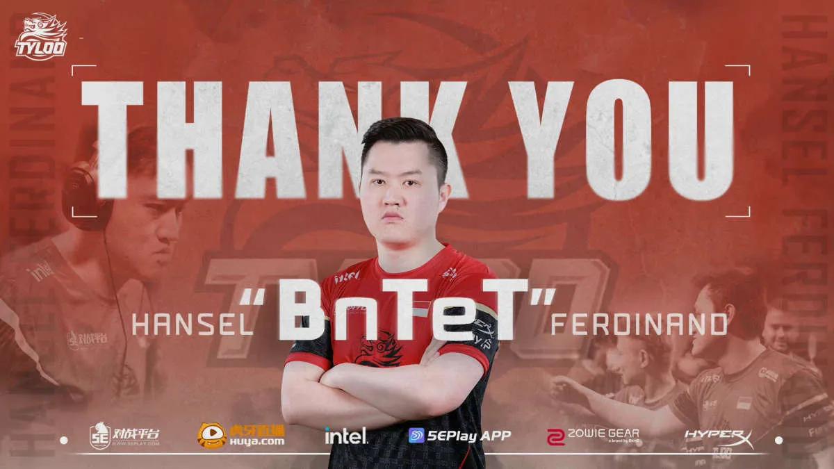 Attacker og BnTeT forlater TYLOO