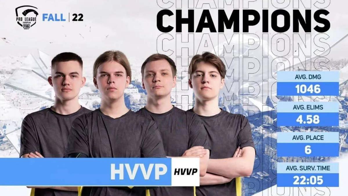 Tidligere lag NAVI vant PUBG Mobile Pro League - European Championship Fall 2022